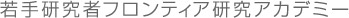 若手研究者フロンティア研究アカデミー